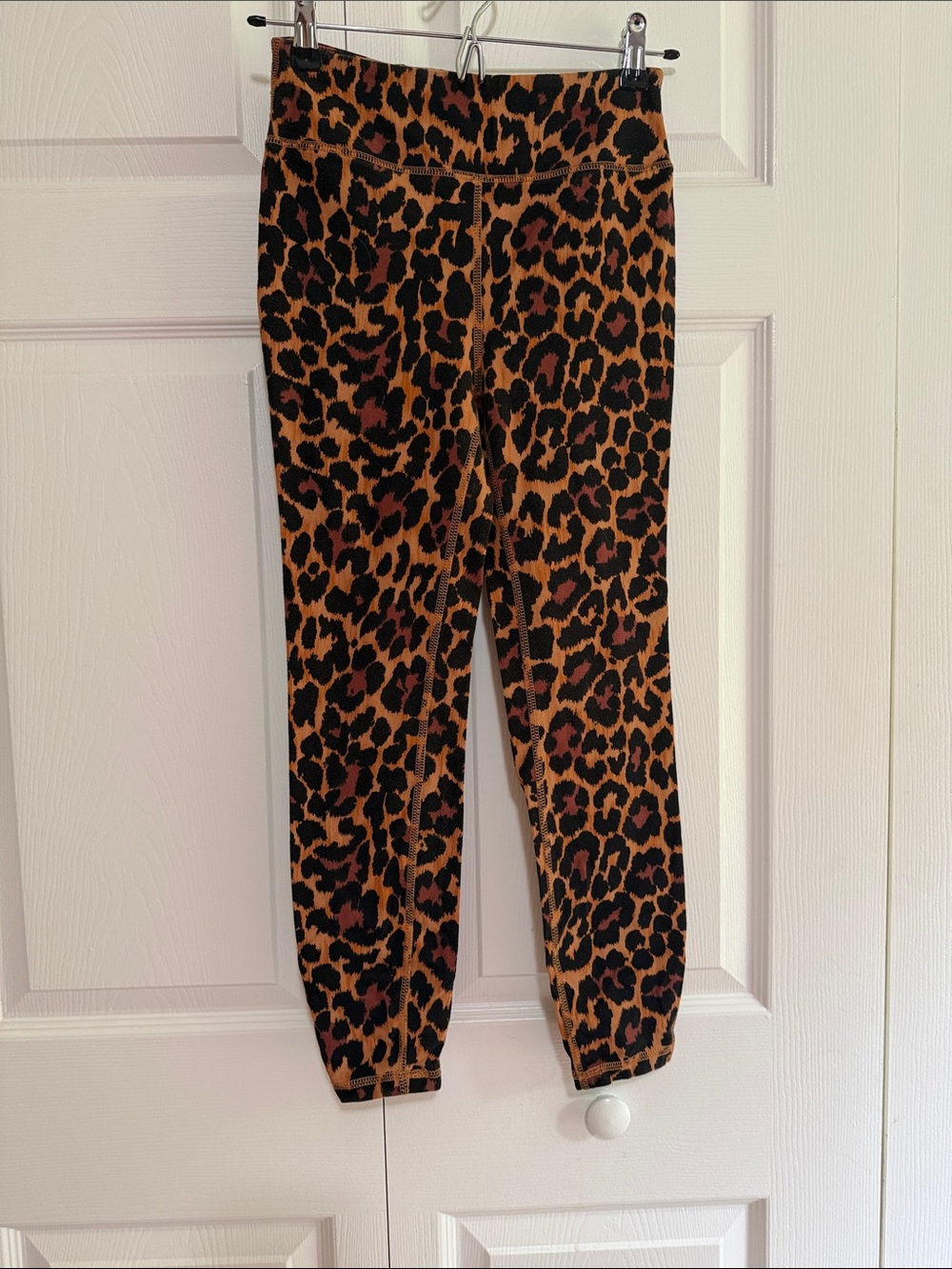 J. Crew Kids Leopard Print Leggings - Brown & Black